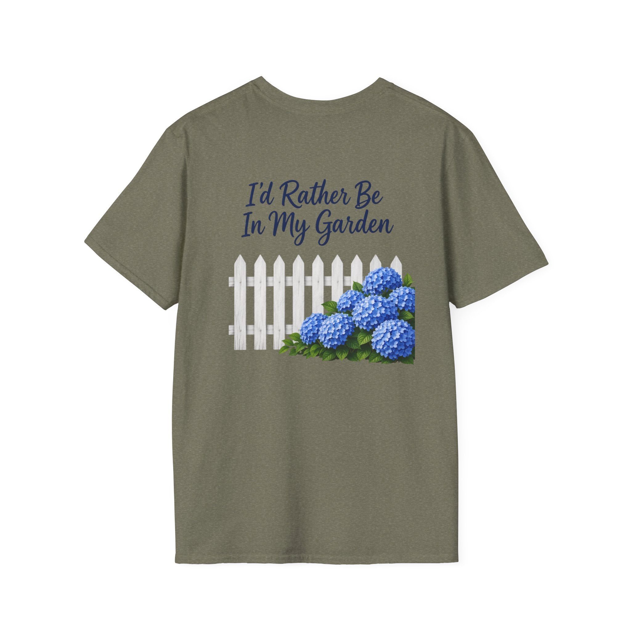 I'd Rather Be In My Garden (flower.)