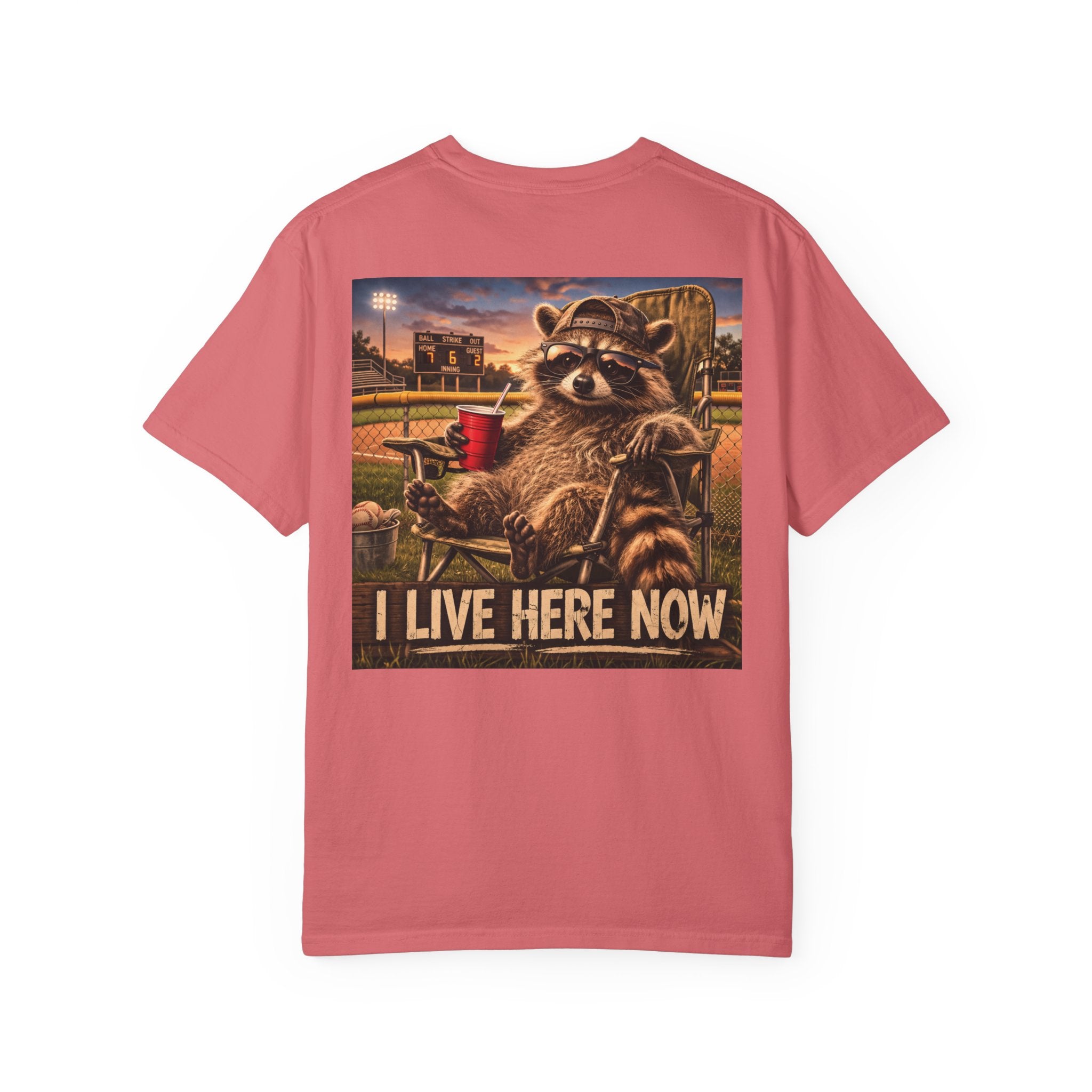 "I live here now" Dad shirt