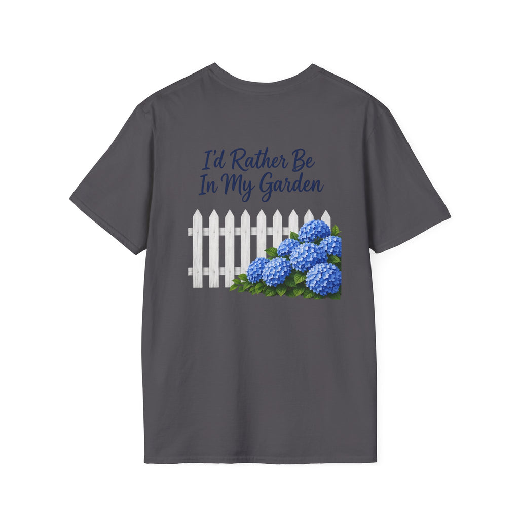 I'd Rather Be In My Garden (flower.)