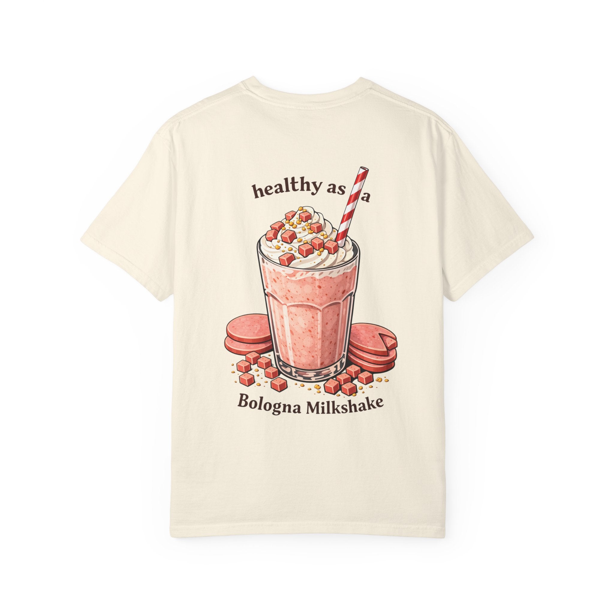 Healthy as a Bologna Milkshake Adult tee