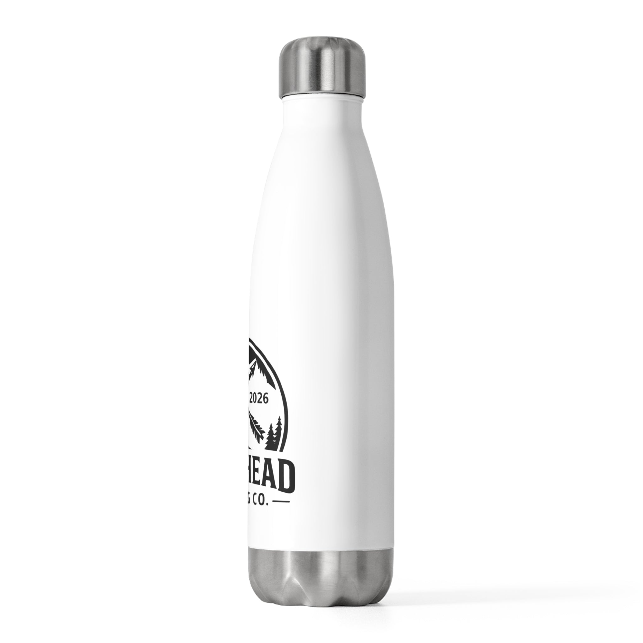 Trailhead Trading Co. logo 20oz Insulated Bottle | Mountain Camping Water Bottle
