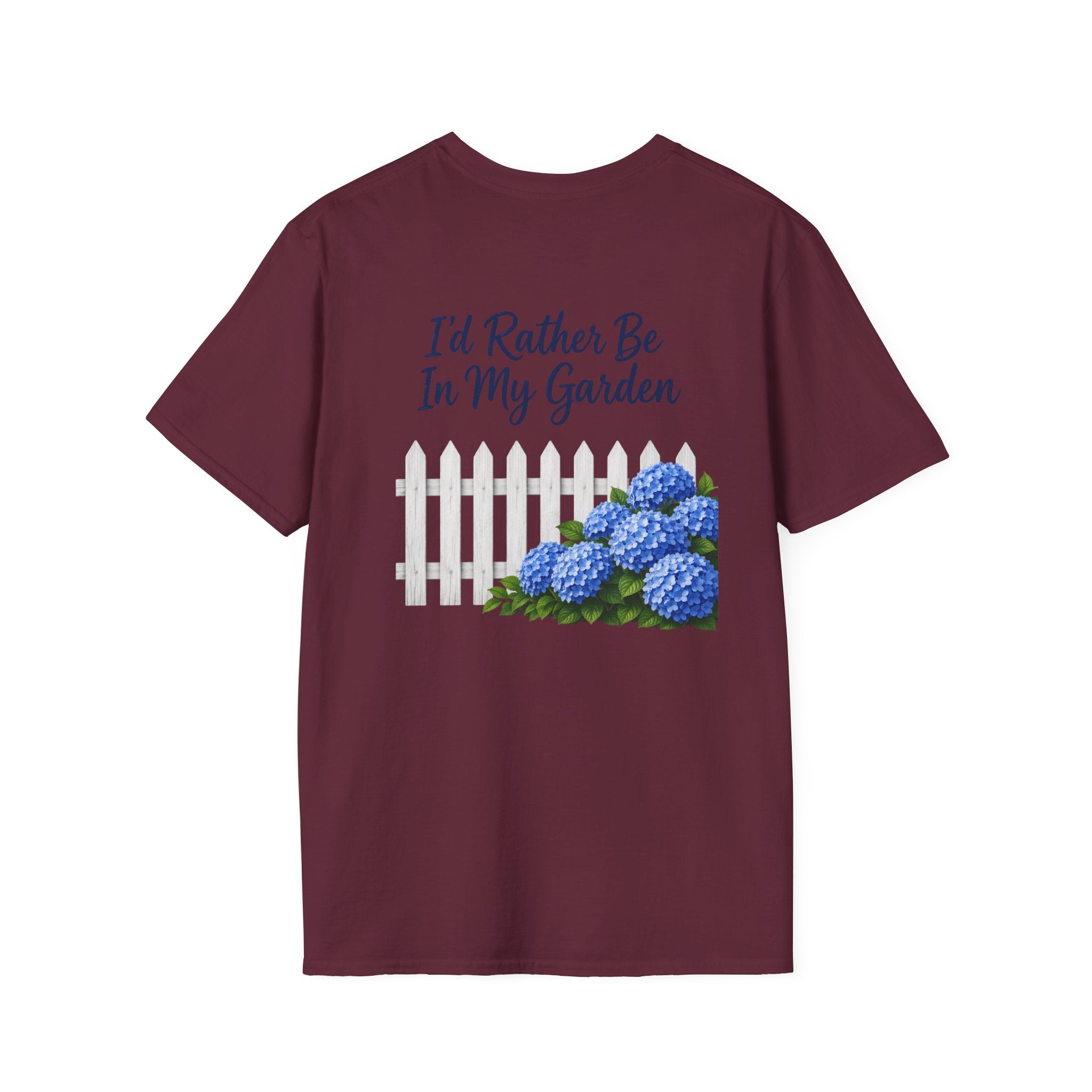 I'd Rather Be In My Garden (flower.)