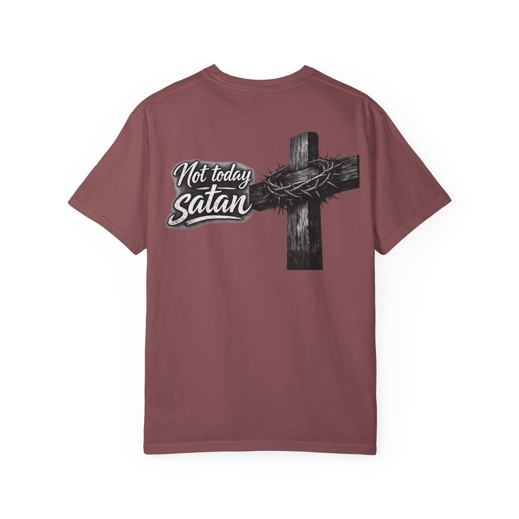 Not today Satan "adult Tee"