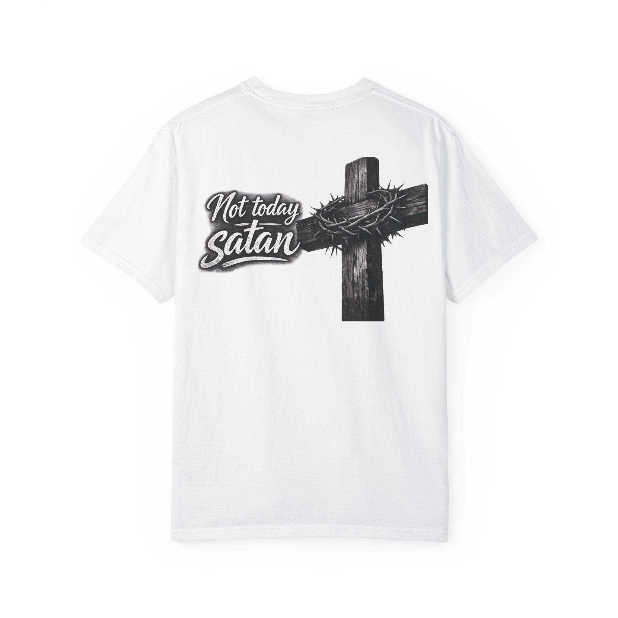 Not today Satan "adult Tee"