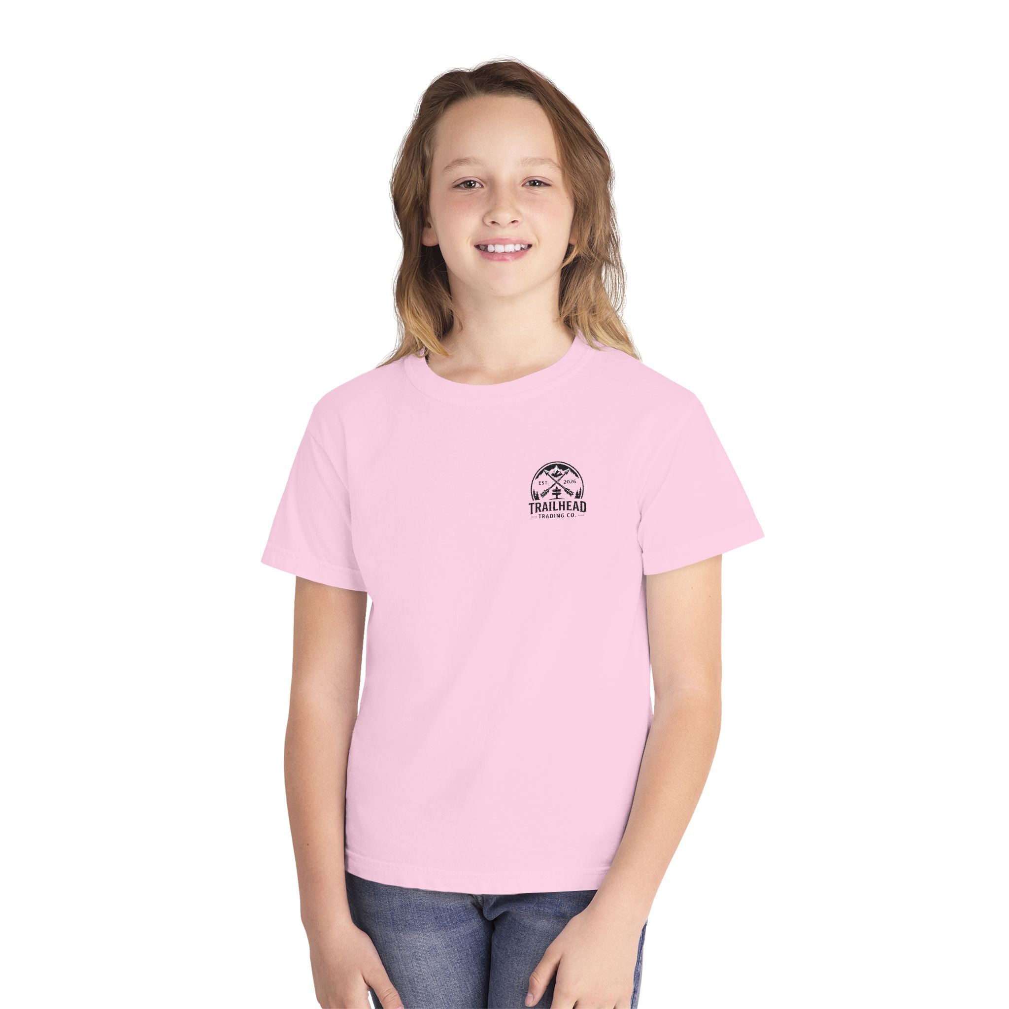 "Egg Hunter" (pink/purple) Youth Tee