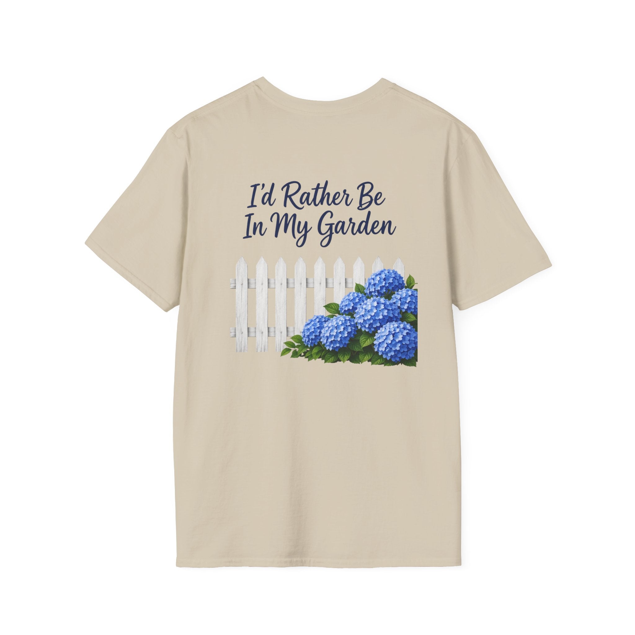 I'd Rather Be In My Garden (flower.)