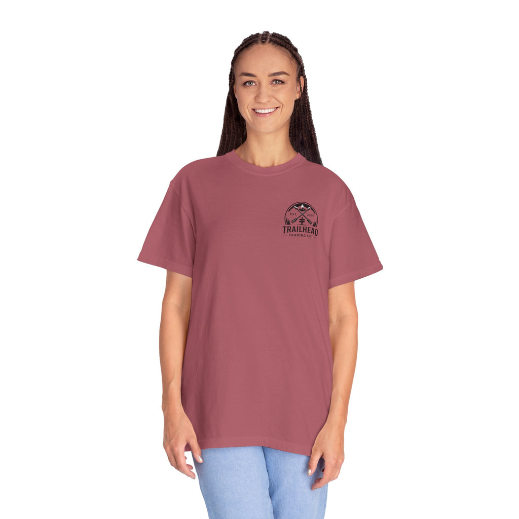 "I live here now" Raccoon Grandma Tee