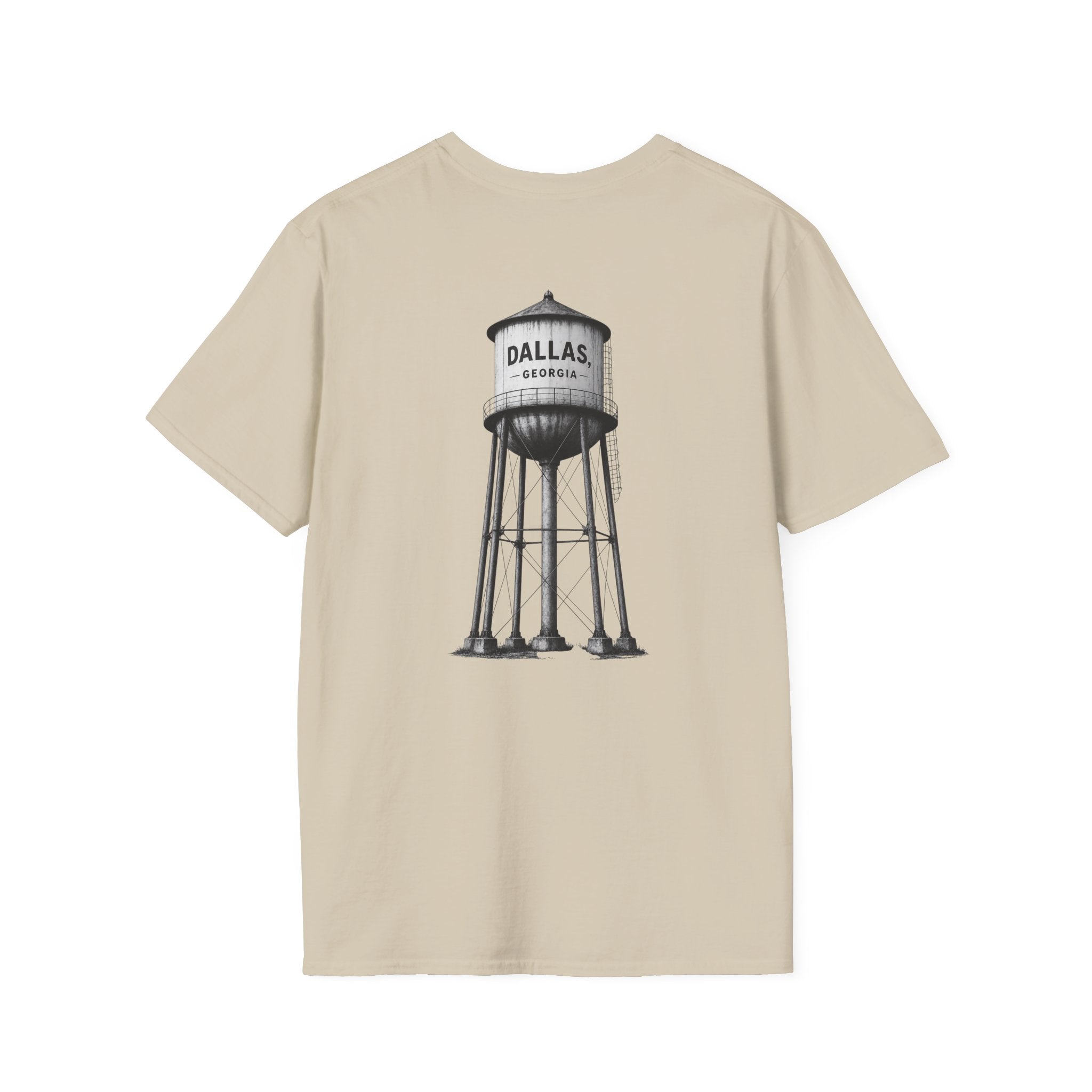 Small Town "Dallas" Water Tower