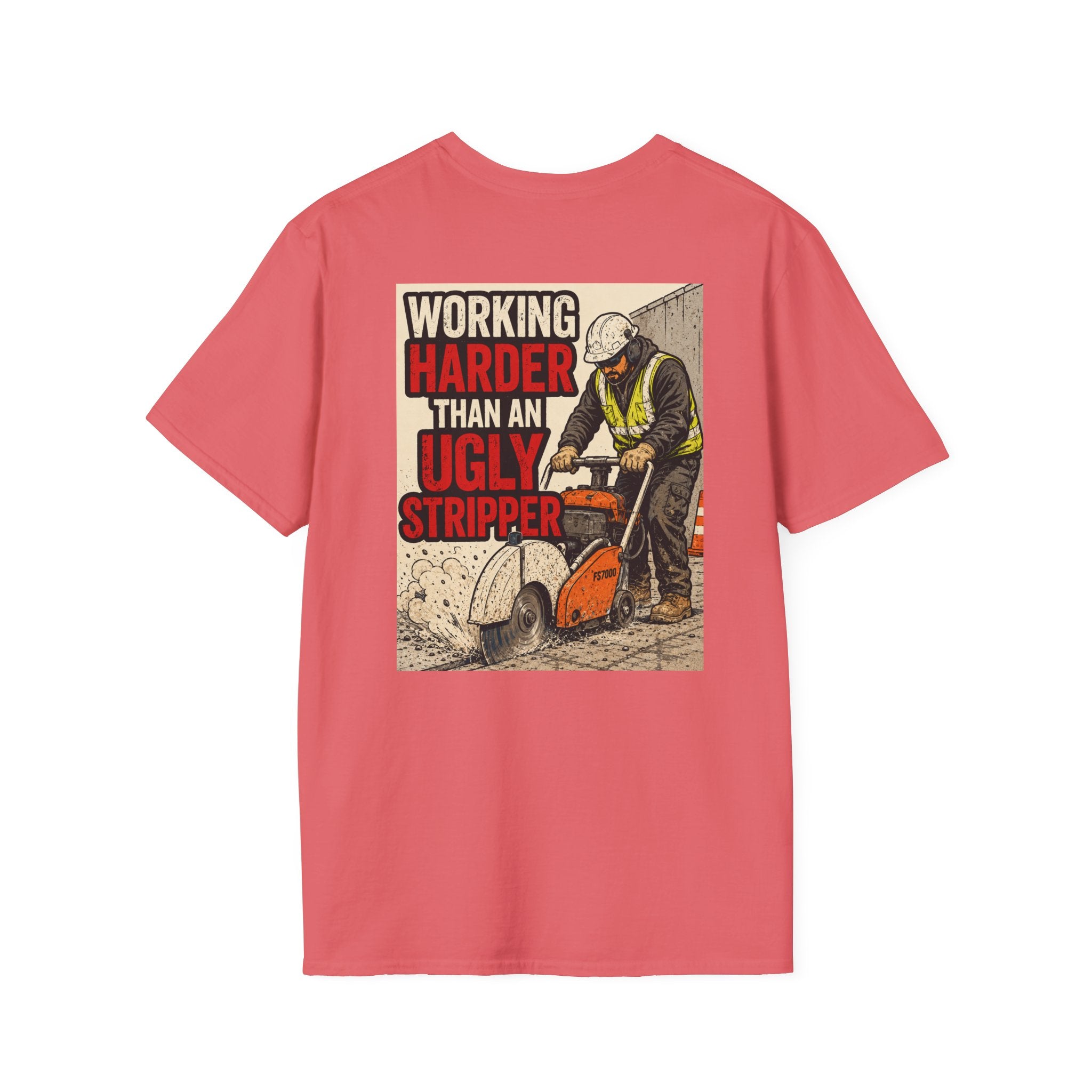 Working Harder Than An Ugly Stripper "Concrete Cutter"