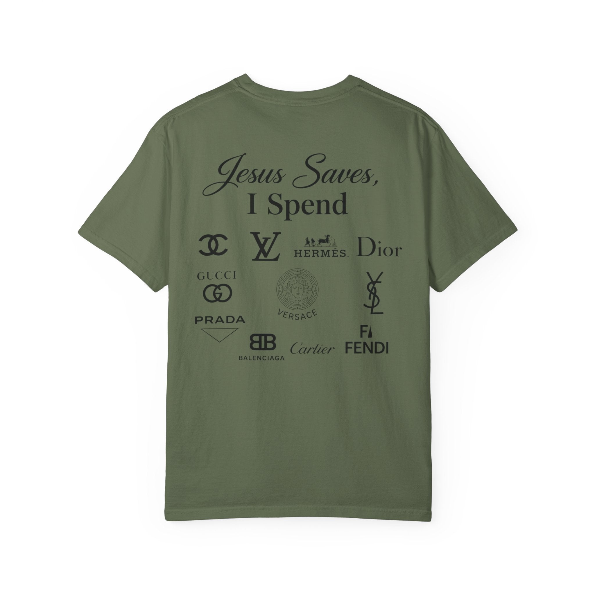 Jesus Saves, I spend (Tee)