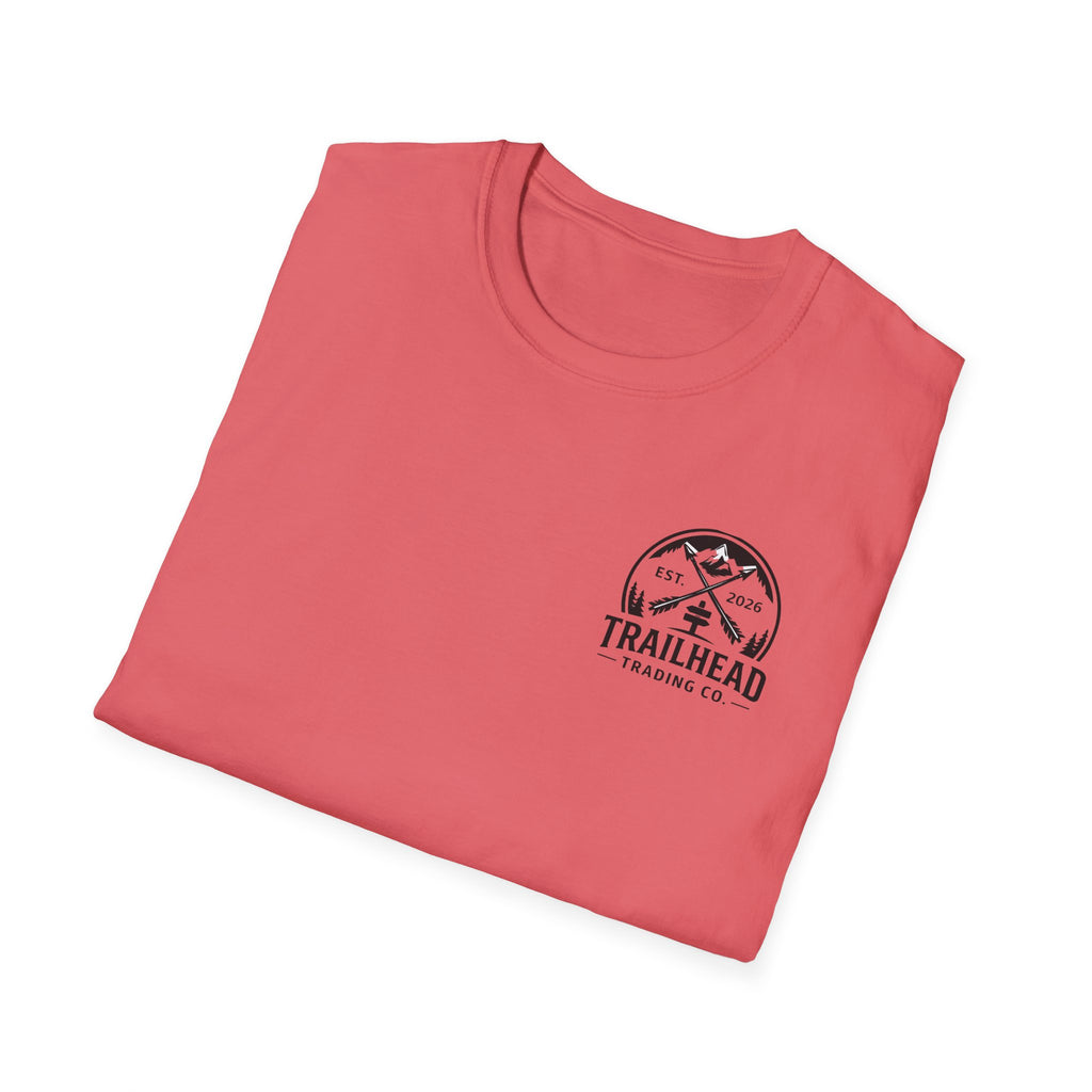 I Believe cross design Youth Tee | Trailhead mountain logo