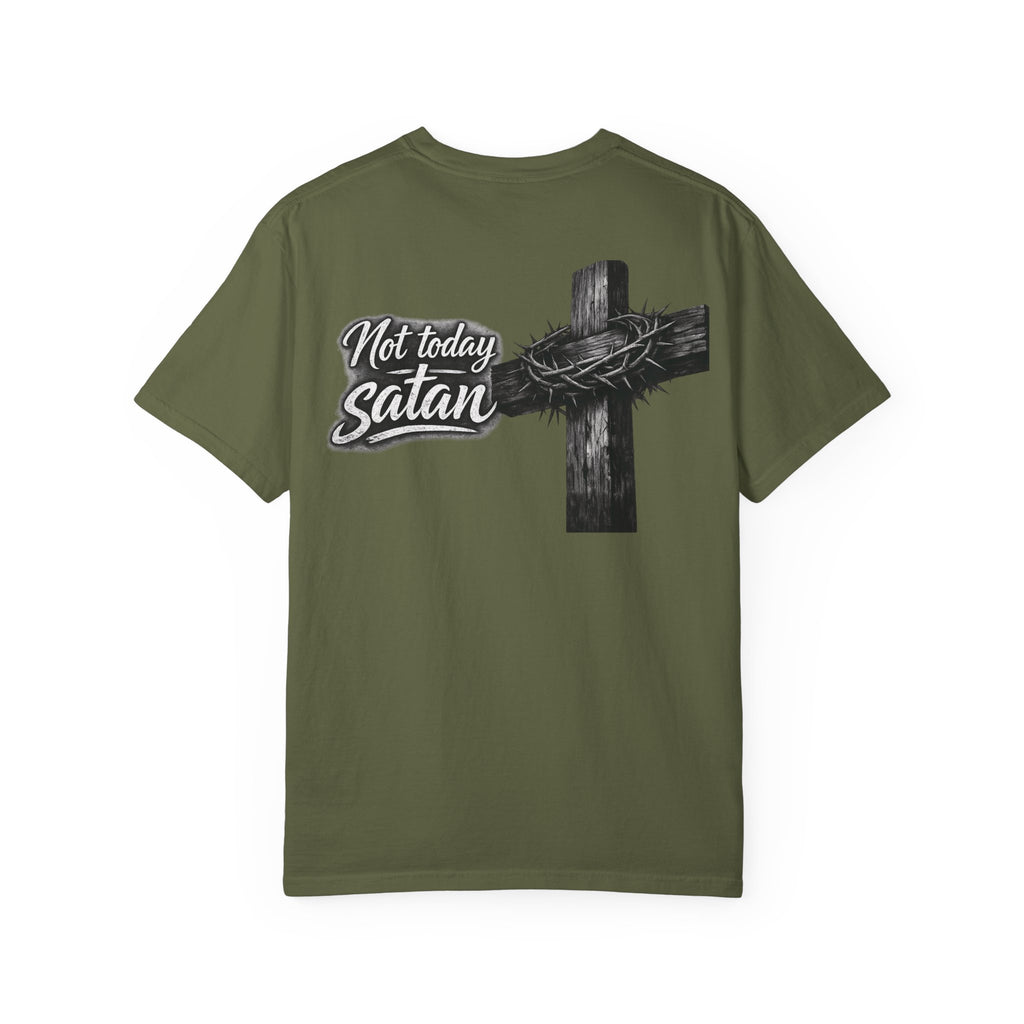 Not today Satan "adult Tee"