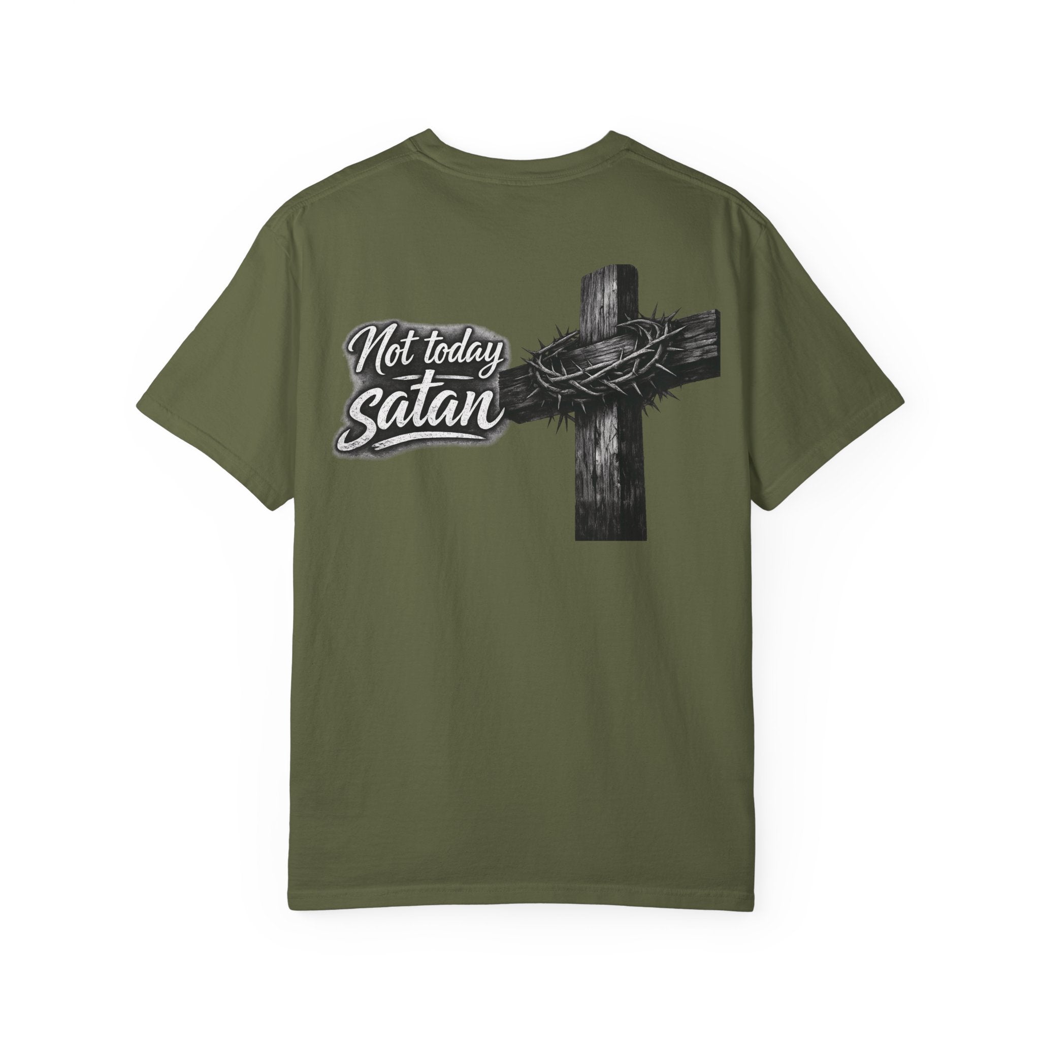 Not today Satan "adult Tee"