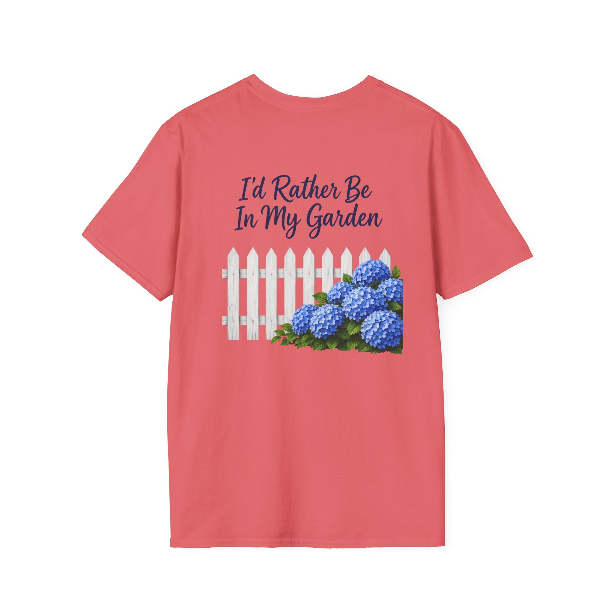 I'd Rather Be In My Garden (flower.)