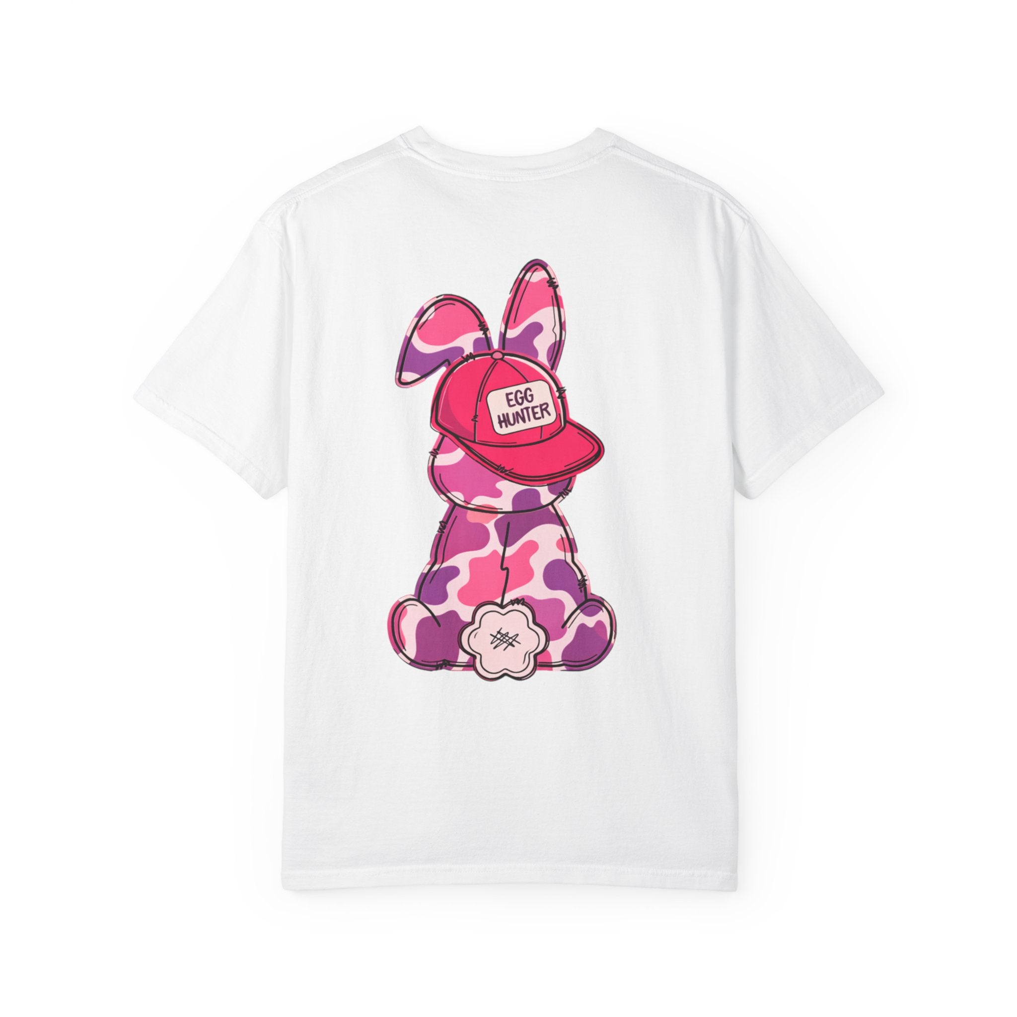 "Egg Hunter" (pink/purple) Adult Tee