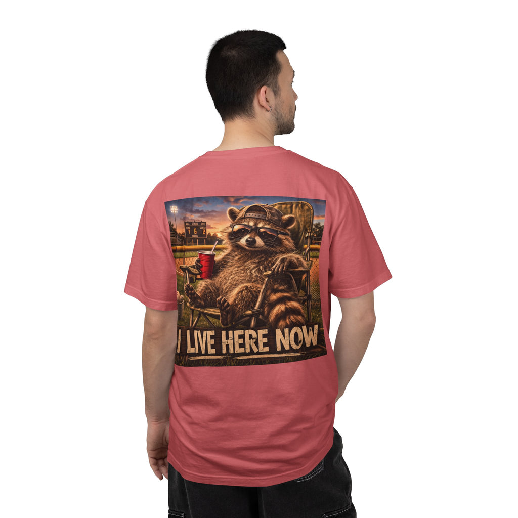 "I live here now" Dad shirt