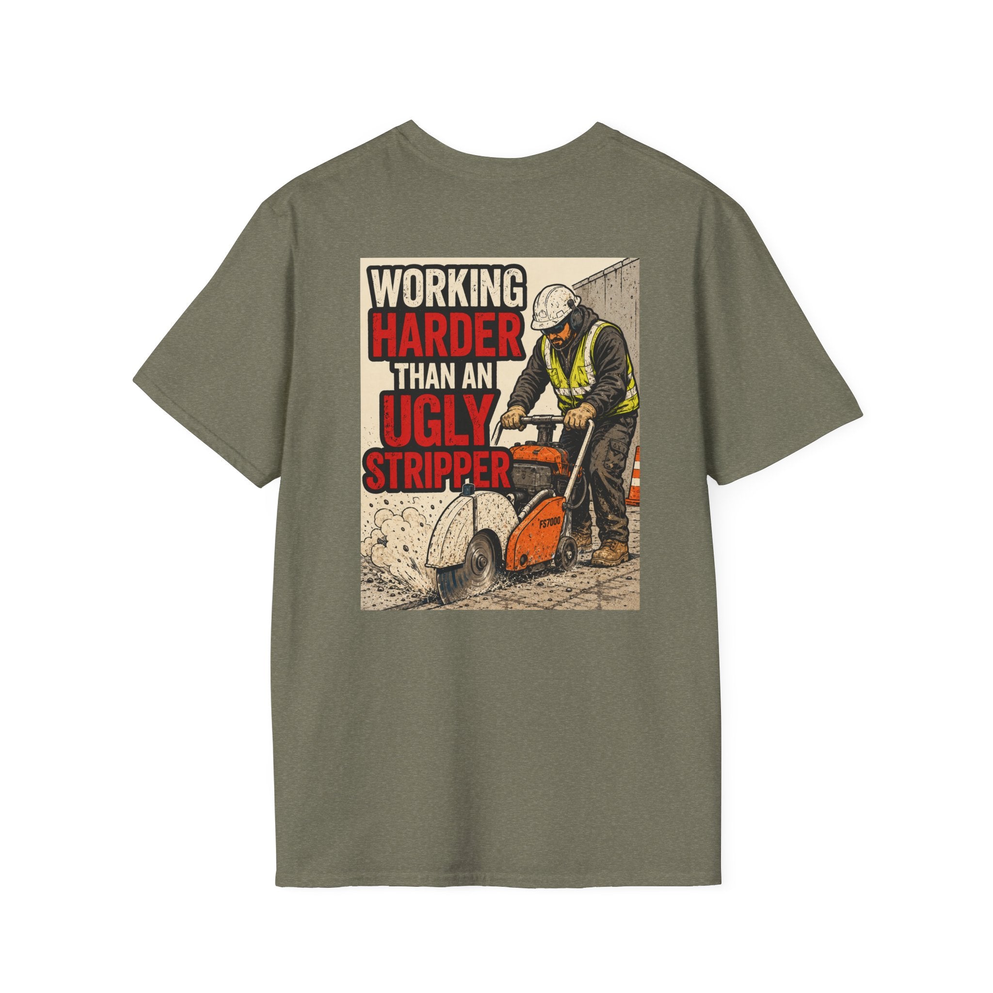Working Harder Than An Ugly Stripper "Concrete Cutter"