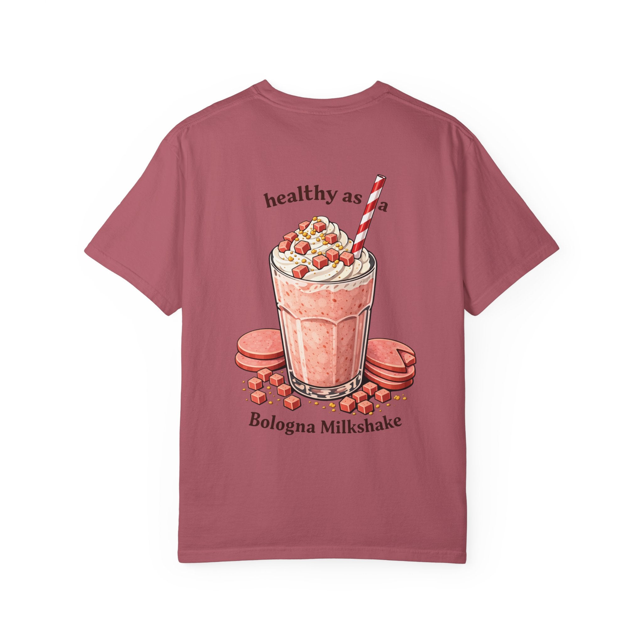 Healthy as a Bologna Milkshake Adult tee