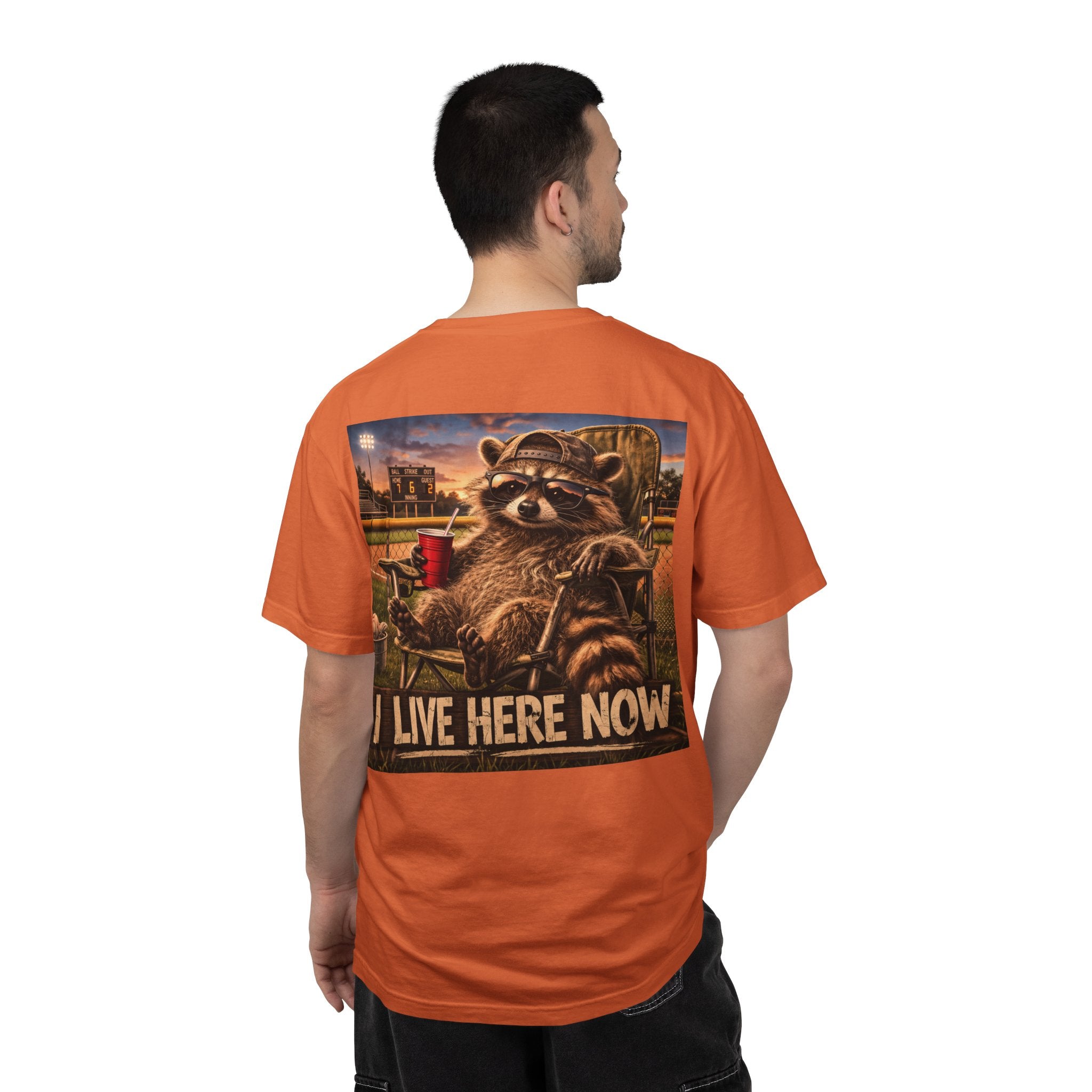 "I live here now" Dad shirt