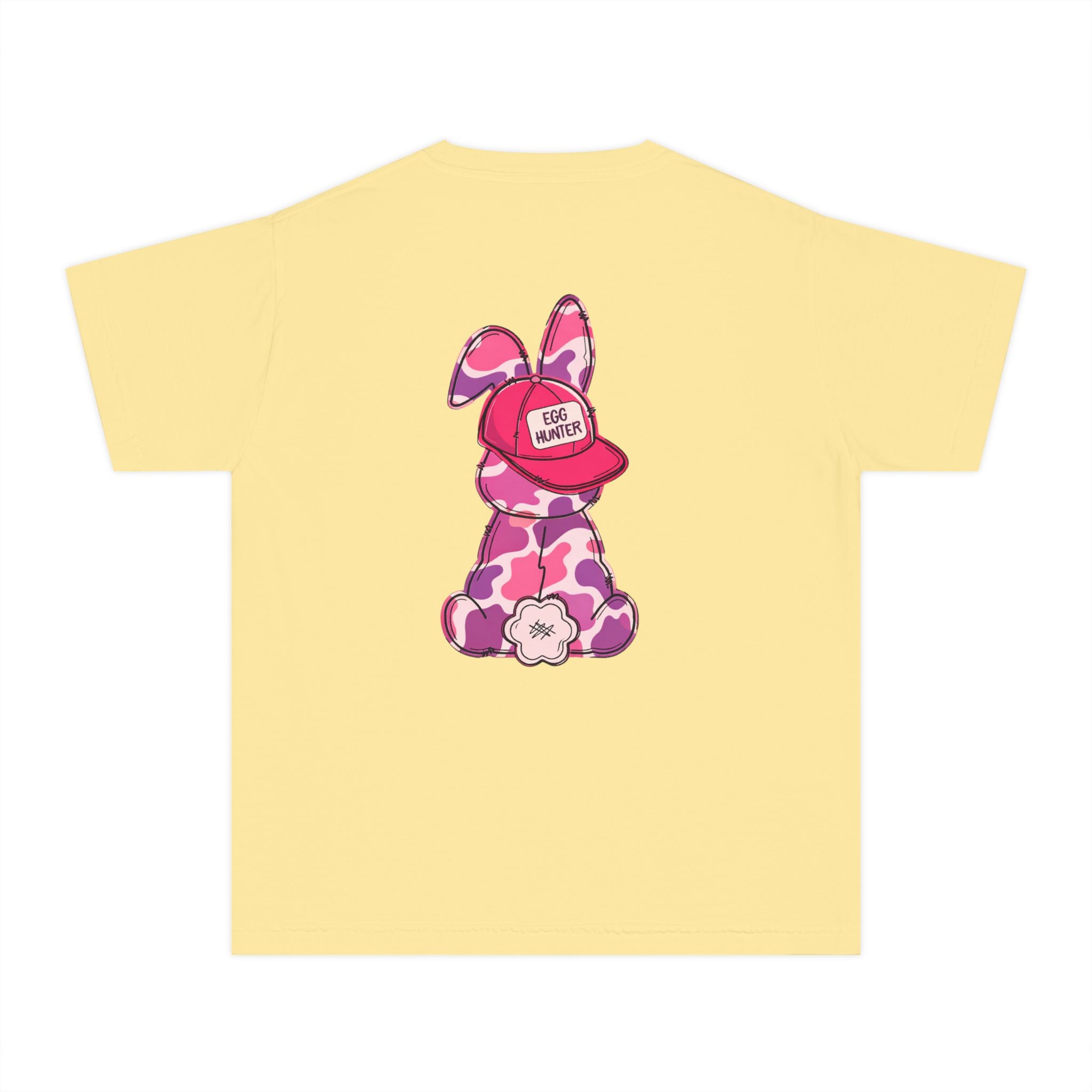 "Egg Hunter" (pink/purple) Youth Tee