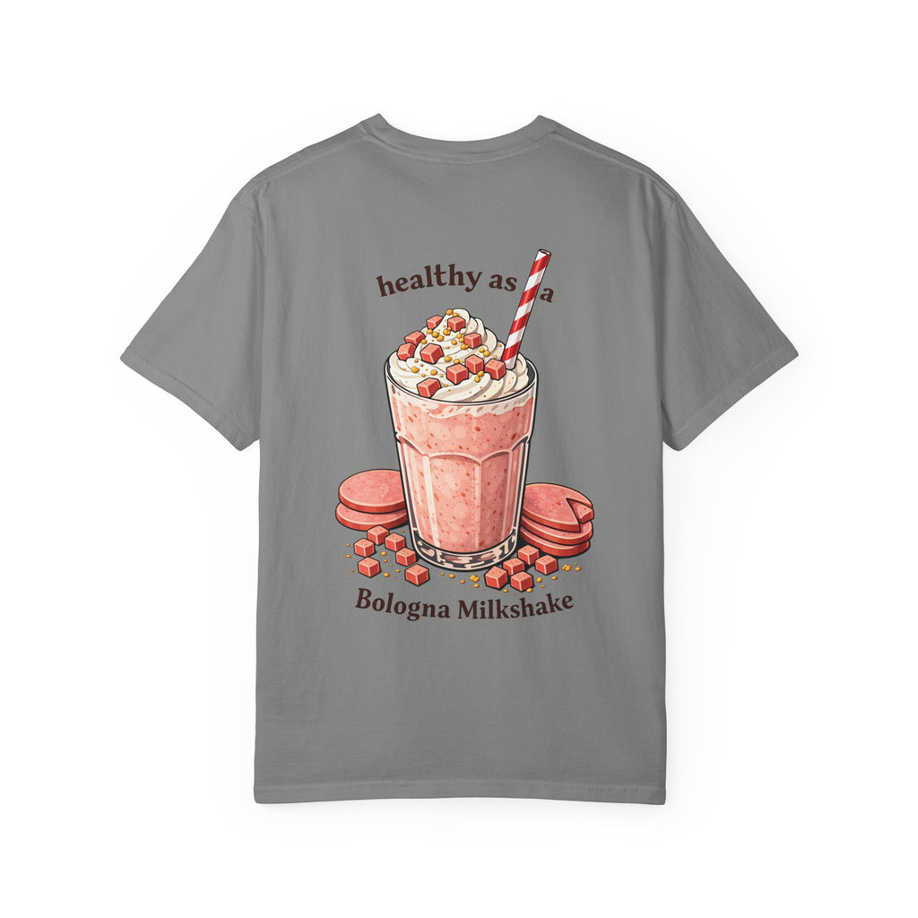 Healthy as a Bologna Milkshake Adult tee